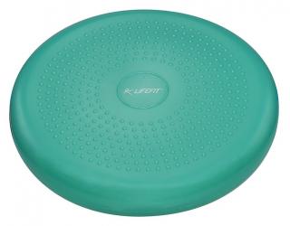 BALANČNÁ PODLOŽKA Balance Cushion LIFEFIT, 33cm, tyrkysová