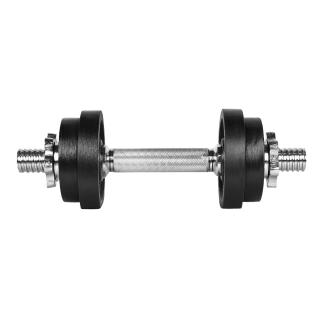 Činka nakladacia LIFEFIT jednoručná 7 kg, 30mm tyč/4x kotúč