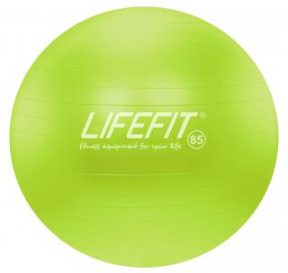 Gymnastická lopta LIFEFIT ANTI-BURST, 85cm, sv. zelená
