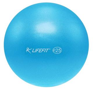 GYMNASTICKÁ LOPTA OVERBALL LIFEFIT, 25cm, sv. modrá