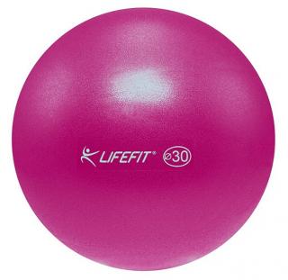 GYMNASTICKÁ LOPTA OVERBALL LIFEFIT MAT, 30cm, bordová