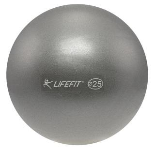 GYMNASTICKÁ LOPTA OVERBALL LIFEFIT PEARL, 25cm, strieborná