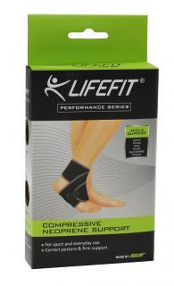Neoprénová bandáž LIFEFIT BN101 Členok