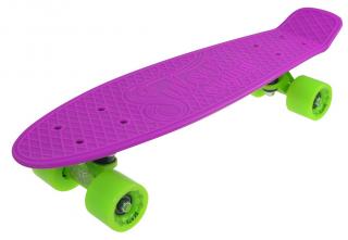 Penny board Sulov VIA DOLCE fialovo-zelený
