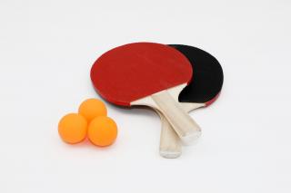 Set na pingpong RULYT, 2 x raketa, 3 x lopta, sieťka