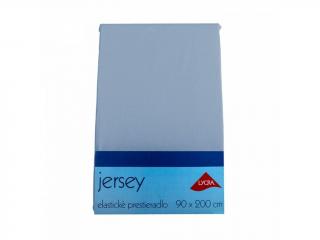 Prestieradlo Jersey Lycra 3% svetlomodré