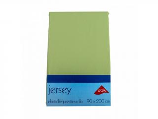 Prestieradlo Jersey Lycra 3% zelené