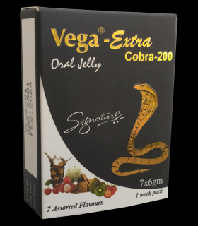 Cobra Extra 200mg Oral Jelly : cena za 2 balenia