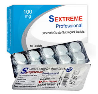 Sextreme 100mg Sublingválne tablety : cena za 2 balenia