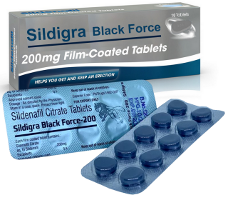Sildigra Black Force 200mg : cena za 2 balenia