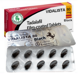 Vidalista 80mg Black : cena za 2 balenia