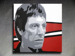 Maľovaný POP ART obraz na stenu AL PACINO