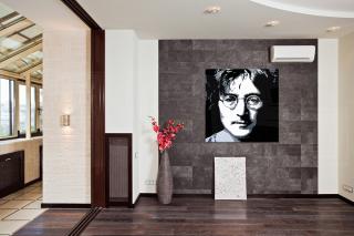 Maľovaný POP ART obraz na stenu John Lennon