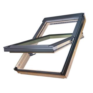 Strešné okno FAKRO FTP-V-U4 drevené trojsklo 55 x 78 cm