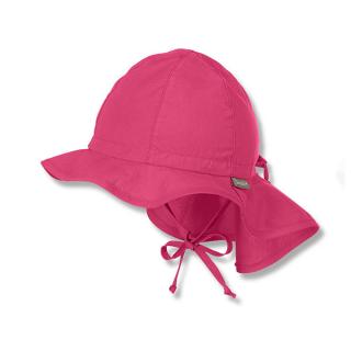 Sterntaler Klobouk s plachetkou jednobarevný, tmavě růžový 50+ UV filtr 1511620 ( )