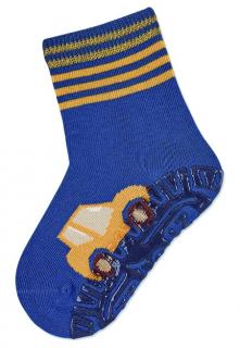 Sterntaler ponožky ABS protiskluzové chodidlo SUN modré, auto 8022200 ( )