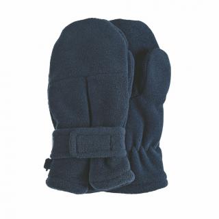 Sterntaler Rukavičky kojenecké PURE fleece suchý zip tmavě modré 4301430 ( )