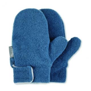 Sterntaler rukavičky kojenecké PURE palčáky fleece, modré 4301420 ( )