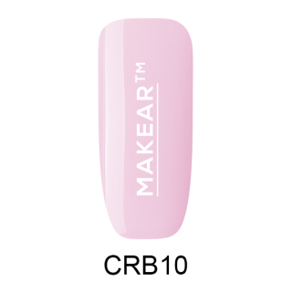 FAREBNÁ RUBBER KAUČÚKOVÁ BÁZA NA NECHTY Makear™ - LIGHT PINK CRB10