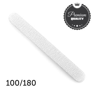 Pilník na nechty premium ZEBRA rovný 100/180