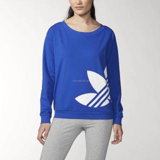 ADIDAS Originals LL Sweater, blue  (Dámska mikina Adidas Originals, modrá)