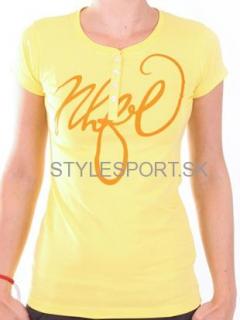 NorthFinder MALLE T-shirt TR-4036SII, yellow (Dámske tričko NF, žlté)