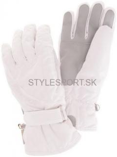 ZIENER KOSTA glove lady, white (Zimné dámske rukavice Ziener, biele)
