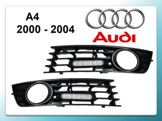 Denné svietenie DRL Audi A4 2000 - 2004