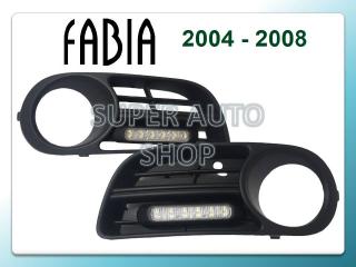 Denné svietenie DRL Škoda Fabia 04-08
