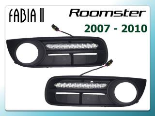 Denné svietenie DRL Škoda Fabia 2, Roomster (2007-2010)