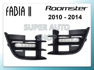 Denné svietenie DRL Škoda Fabia 2, Roomster (2010-2014)
