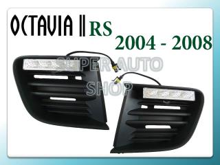Denné svietenie DRL Škoda Octavia 2 RS 2004-2008