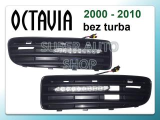 Denné svietenie DRL Škoda Octavia 2000-2010 bez turba