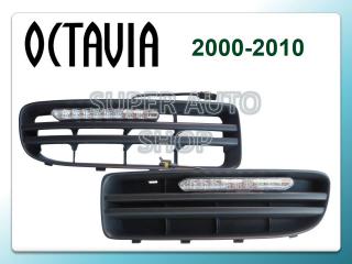 Denné svietenie DRL Škoda Octavia 2000-2010