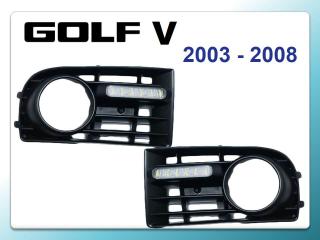 Denné svietenie DRL VW Golf V 2003 - 2008