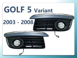 Denné svietenie DRL VW Golf V Variant