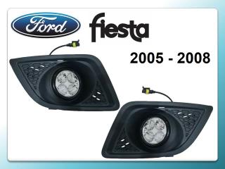 LED denné svietenie Ford Fiesta 2005 - 2008