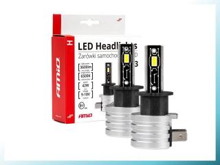 Led žiarovky H3 series H-mini
