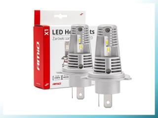Led žiarovky H4 series X1