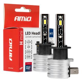LED žiarovky hlavného svietenia H1 H-mini Series AMiO