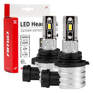 LED žiarovky hlavného svietenia HB4 9006 H-mini Series AMiO-03335