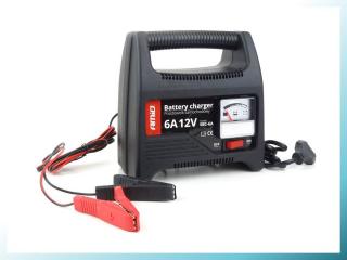 Nabíjačka auto/moto batérií 6A, 12V SBC-6A