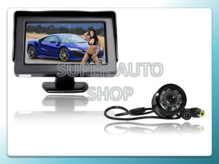 Parkovacia kamera + LCD monitor 4,3