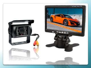 Parkovacia kamera + LCD monitor 7