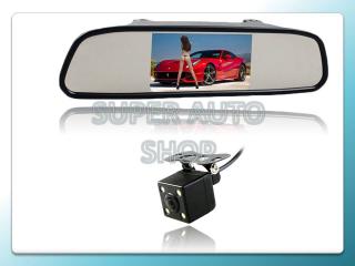 Parkovacia kamera + LCD v zrkadle 4,3