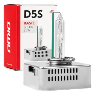 Xenónová výbojka D5S 25W 5000K AMiO BASIC AMiO-02941