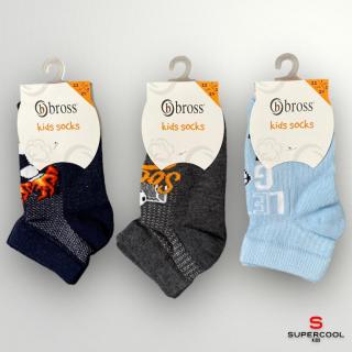 Detské ponožky členkové 3 PACK one size (4-6 rokov)