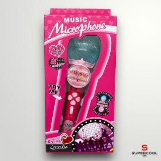 Detský hudobný mikrofón one size (od 3 rokov)
