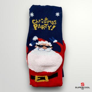 Dievčenské vianočné pančuchy Santa one size (10-12 rokov)