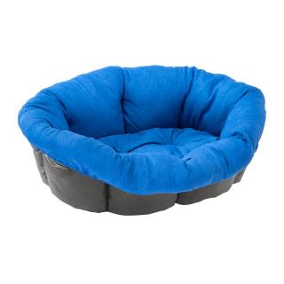 Vankúš SOFA pre pelech Siesta Deluxe, bavlnený, modrý Veľkosť: 4